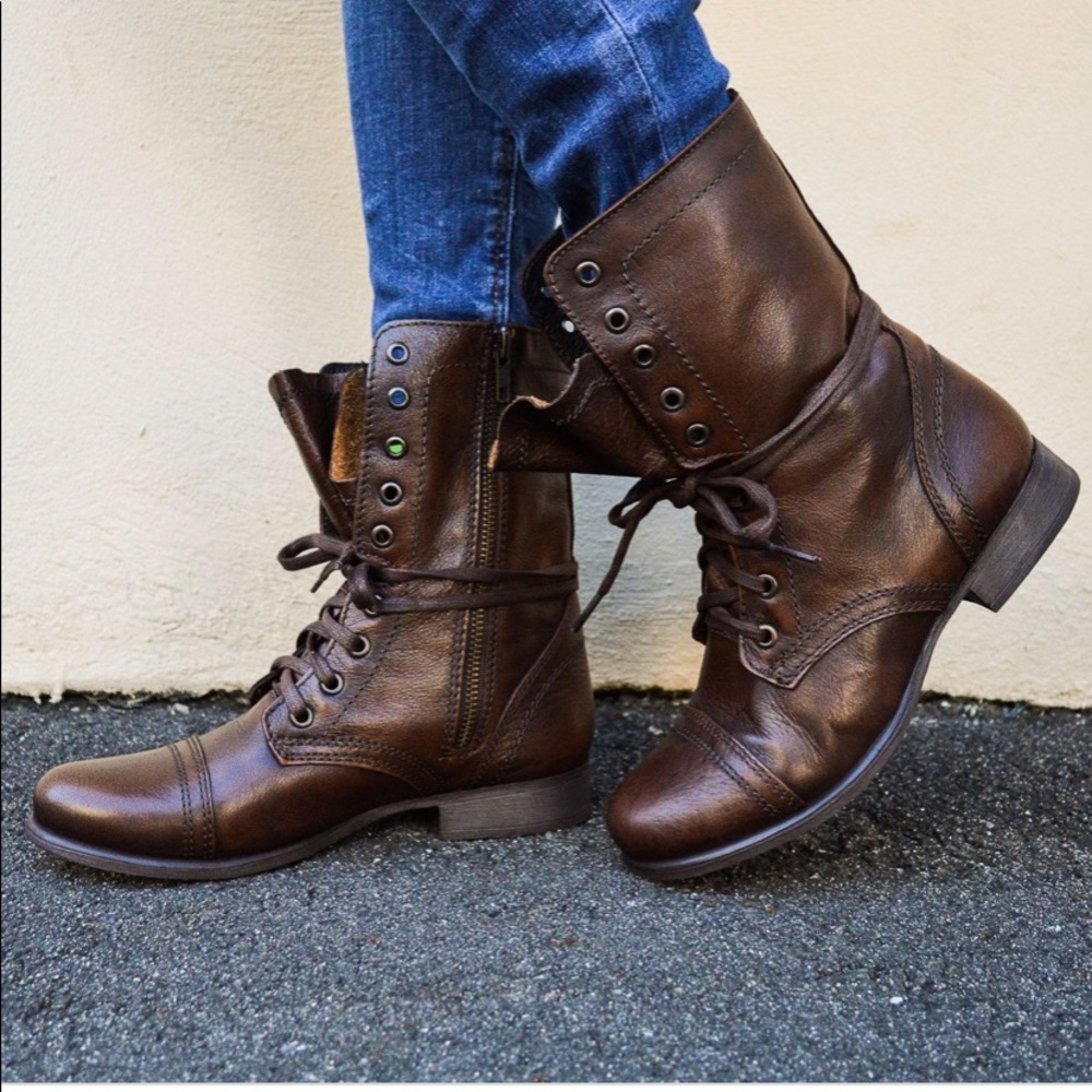 Steve Madden combat boots